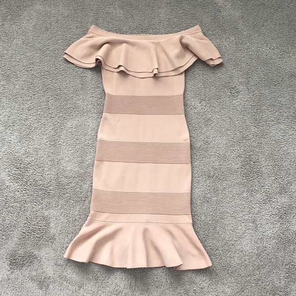 Tan dress - Picture 1 of 2